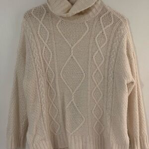 Oversized White Sweater